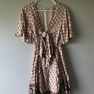 Boho Cutout Dress